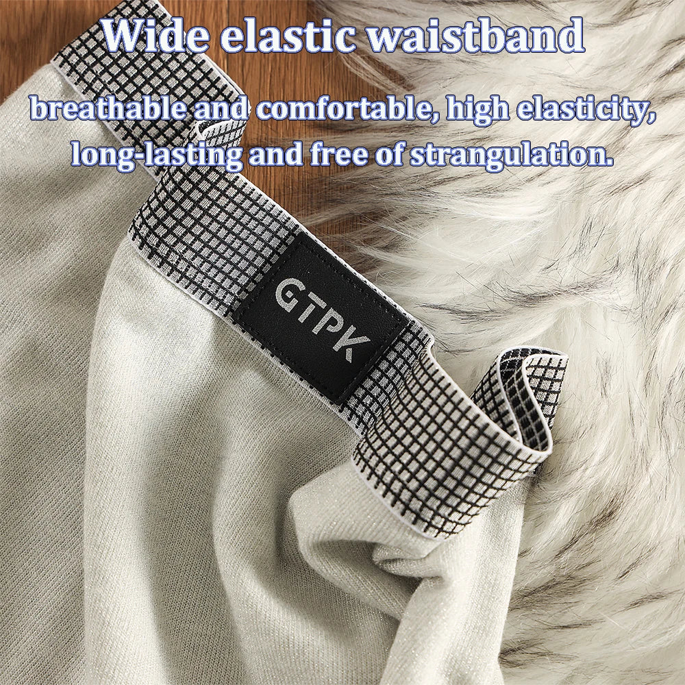 3PCS Summer Solid Shiny Ice Silk Women's Panties Quick-dry Thin Breathable Mesh Crotch Lingerie High Elastic Safety Underwear